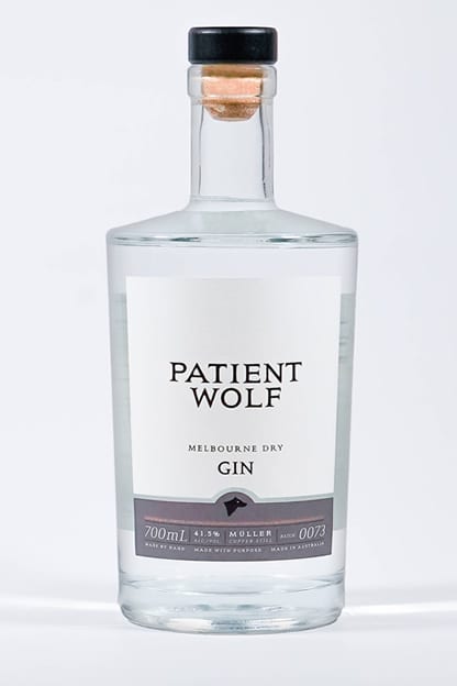 Patient Wolf Distilling Co Melbourne Dry Gin