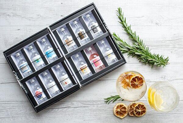 12 days of gin, 12 days of Christmas, tasting pack, G&T, gin cocktail, 50ml gin
